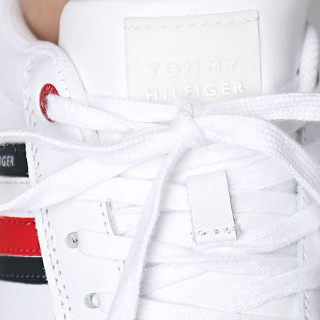 Tommy Hilfiger - Baskets Essential Leather Cupsole 2668 White