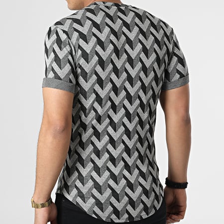 Uniplay - Camiseta oversize UY816 Gris brezo Negro