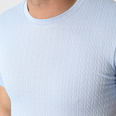 Uniplay - Tee Shirt Oversize UY796 Bleu Clair