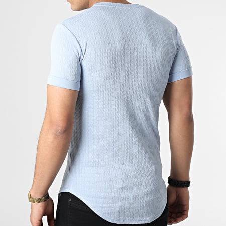 Uniplay - Tee Shirt Oversize UY796 Bleu Clair