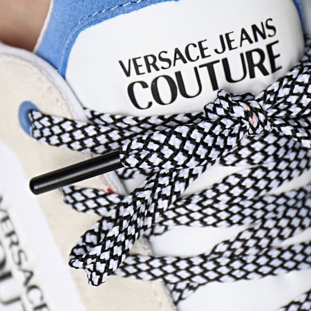Versace Jeans Couture - Baskets Fondo Spyke 71YA3SE1 White Blue