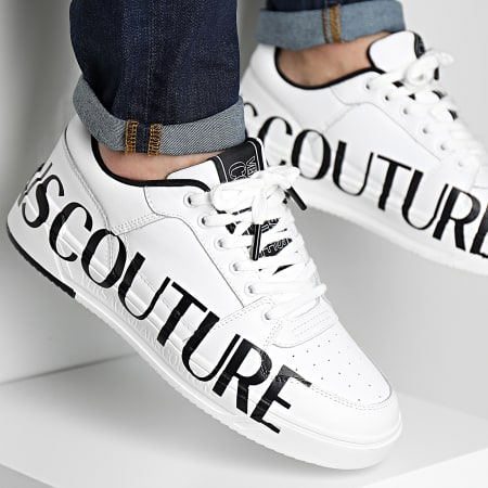 Versace Jeans Couture - Fondo Starlight 72YA3SJ5 Zapatillas blancas