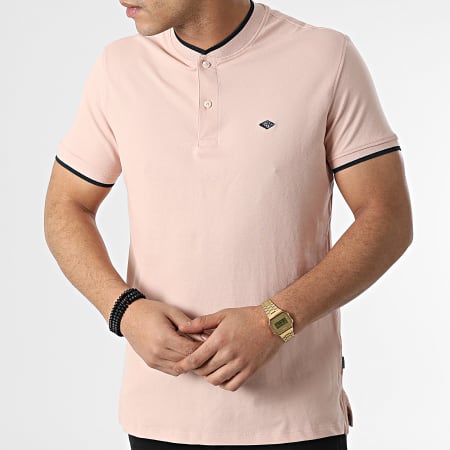 Blend - Polo Manches Courtes 20713468 Rose Pale