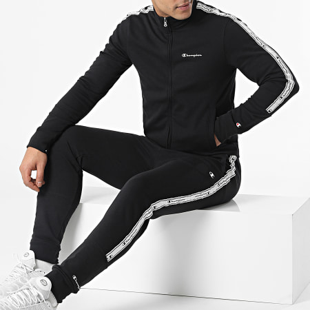 Champion Ensemble De Survetement A Bandes 217414 Noir LaBoutiqueOfficielle
