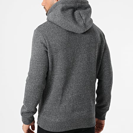 Superdry - Sweat Capuche Vintage Logo Embroidery M2011951A Gris Anthracite Chiné