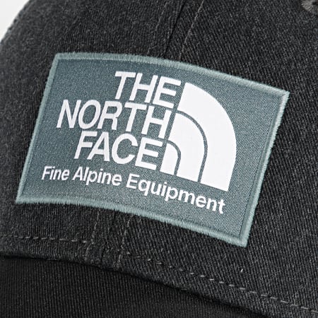The North Face - Casquette Trucker Mudder Noir Turquoise