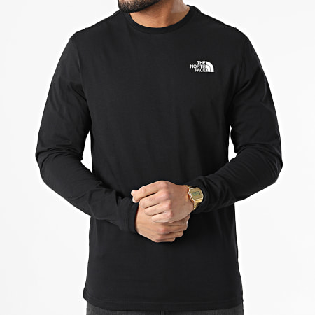 The North Face - Tee Shirt A Manches Longues Graphic A5IH2 Noir