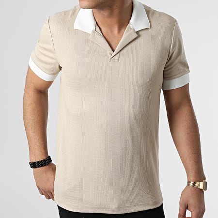 Uniplay - Polo Manches Courtes UY798 Beige