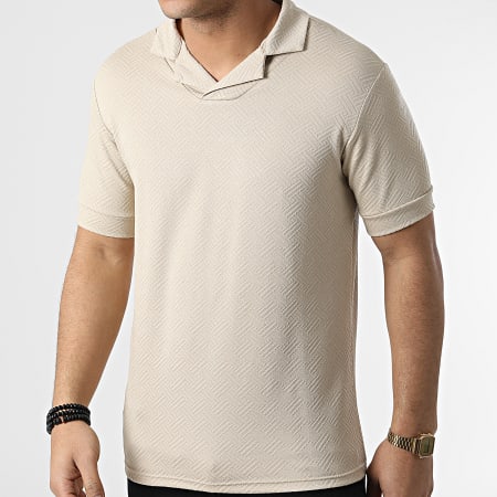 Uniplay - Polo Manches Courtes UY793 Beige