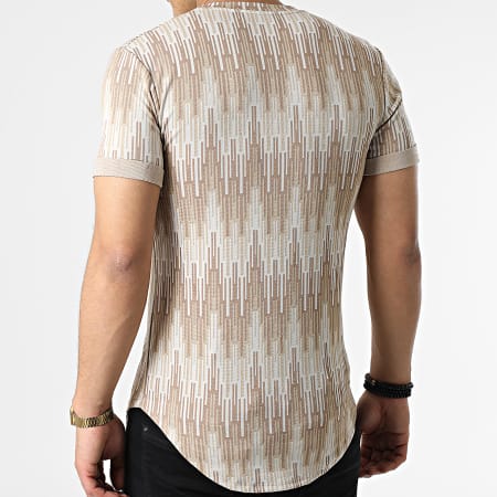 Uniplay - Tee Shirt Oversize UY778 Beige Camel