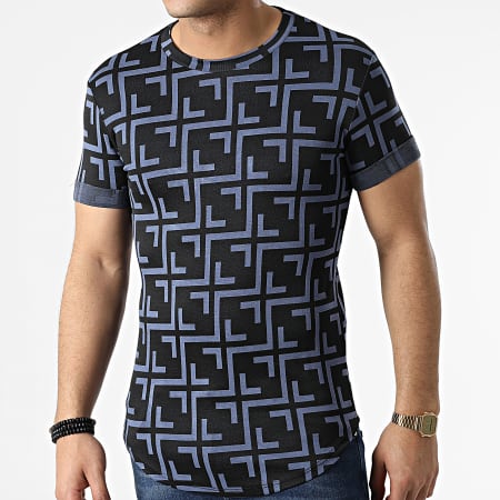 Uniplay - Camiseta oversize UY812 Negro Azul