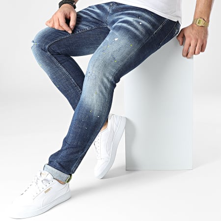 Uniplay - 659 Jeans skinny in denim blu