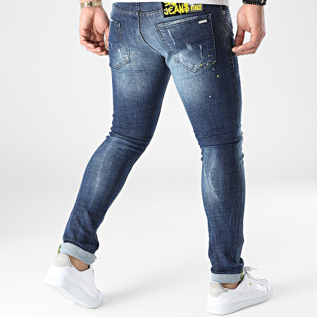 Uniplay - 659 Jeans skinny in denim blu