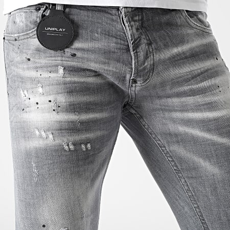 Uniplay - Jeans slim 653 grigio