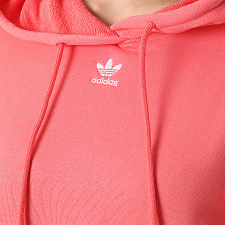 Adidas Originals - Sudadera con capucha para mujer HC4592 Rosa