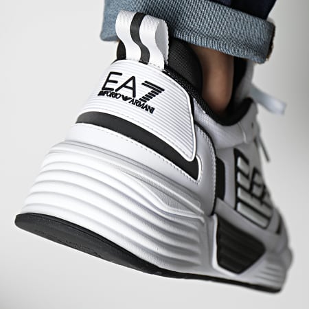 EA7 Emporio Armani - X8X070-XK165 Sneakers bianco ottico nero