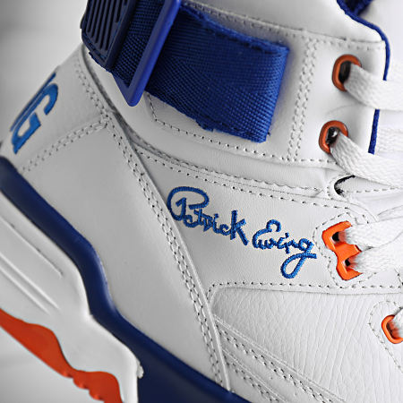 Ewing Athletics - Sneakers 33 Hi 1EW90014 Bianco Arancione Reale