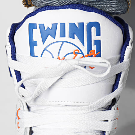 Ewing Athletics - Zapatillas 33 Hi 1EW90014 Blanco Real Naranja