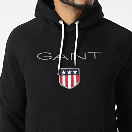 Gant - Sweat Capuche Shield 276310 Noir