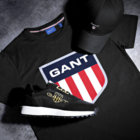 Gant - Tee Shirt Retro Shield 2003123 Noir
