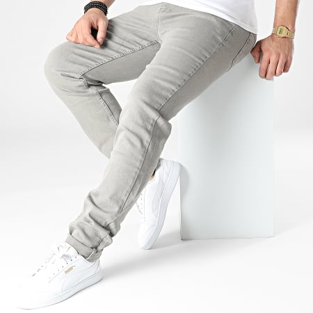 Mackten - Jeans slim C1059 Grigio