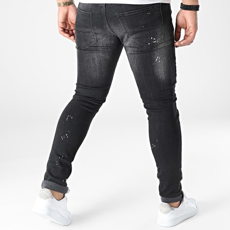 Mackten - J1232 Jeans skinny grigio antracite