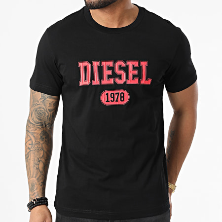 Diesel - Camiseta Diegor A03824 Negro