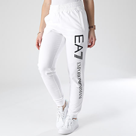 EA7 Emporio Armani - Pantalones de chándal para mujer 8NPPC3 Blanco