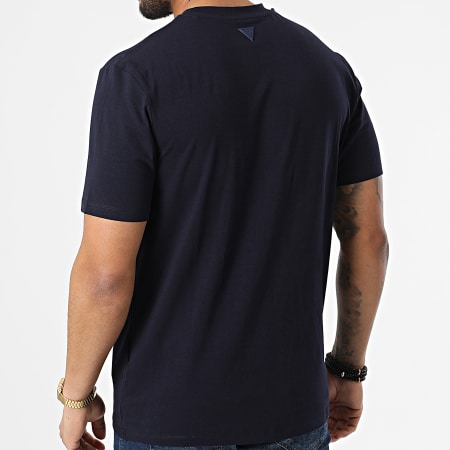 Guess - Tee Shirt Z2RI10-J1311 Bleu Marine