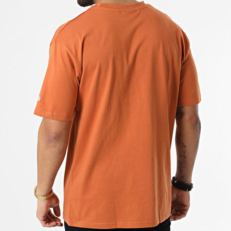 New Era - Tee Shirt Oversize Los Angeles Dodgers 12893160 Orange Foncé