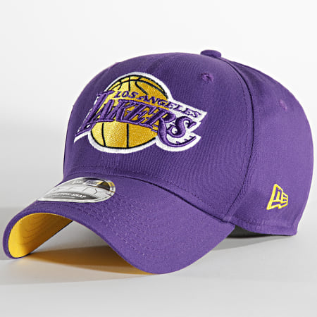 New Era - Gorra 9Fifty Stretch Snap Los Angeles Lakers Púrpura
