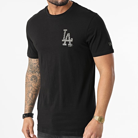 New Era - Camiseta Infill Los Angeles Dodgers 12893124 Negro