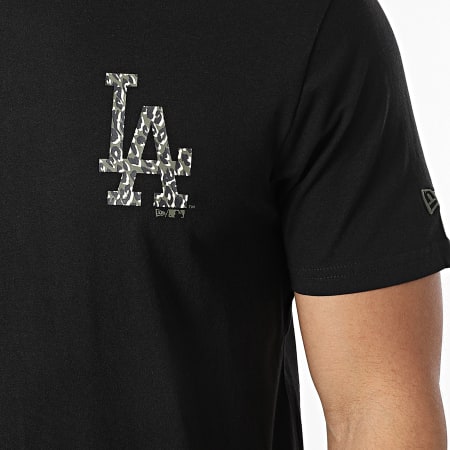 New Era - Camiseta Infill Los Angeles Dodgers 12893124 Negro