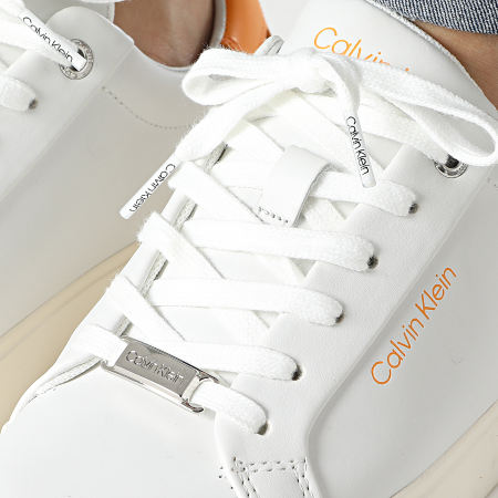 Calvin Klein - Vulcan Lace Up 0839 Bianco Sneakers da donna