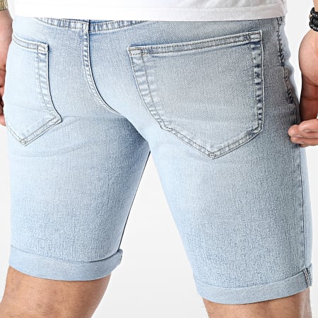 Only And Sons - Short Jean Ply Bleu Wash