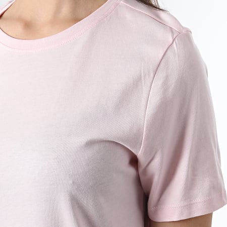Only - Robe Tee Shirt Femme May Rose