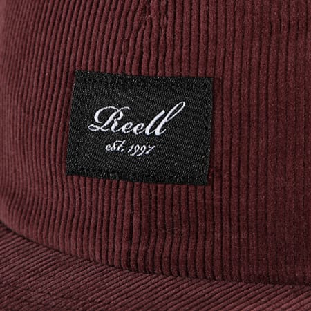 Reell Jeans - Casquette Snapback Flat 6 Bordeaux