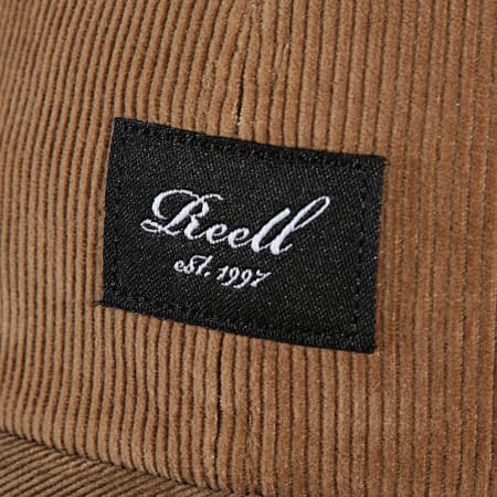 Reell Jeans - Gorra Snapback Marrón Flat 6