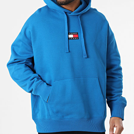 Tommy Jeans - Tommy Badge Hoody 0904 Blu