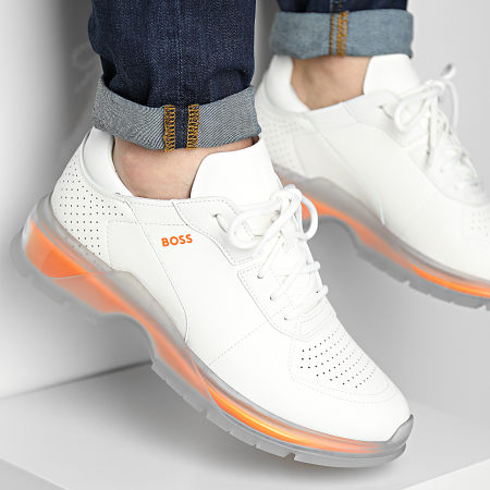 BOSS - Sneakers Netroit Runner 50470868 Bianco