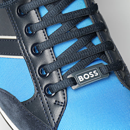 BOSS - Saturn Zapatillas de perfil bajo 50471235 Azul brillante