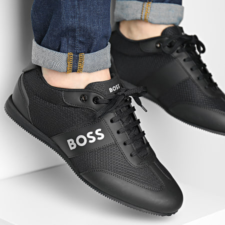 BOSS - Sneakers basse Rusham 50470180 Nero