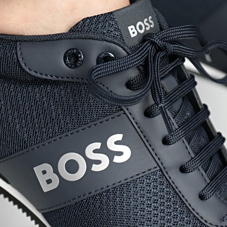 BOSS - Sneakers basse Rusham 50470180 Blu scuro