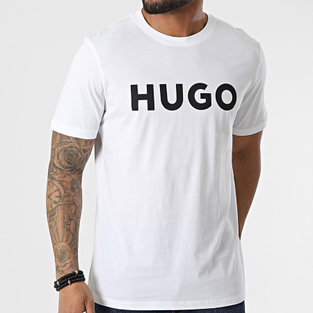 HUGO - Maglietta Dulivio 50467556 Bianco
