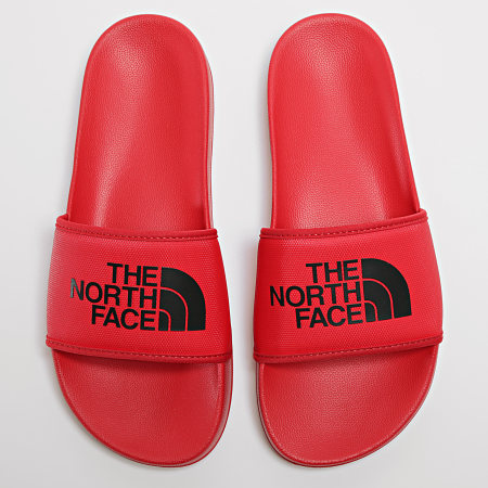 The North Face - Claquettes Base Camp Slide III Rouge
