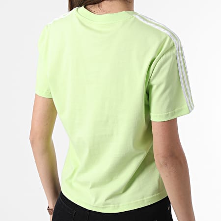 Adidas Sportswear - Maglietta donna 3 strisce HF7246 Verde