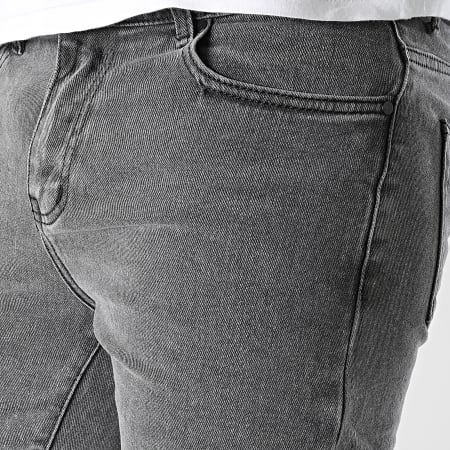 Frilivin - Pantalones cortos vaqueros Slim Gris Carbón