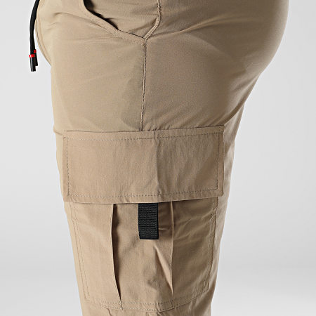Frilivin - P3352 Pantalones cortos Cargo Beige