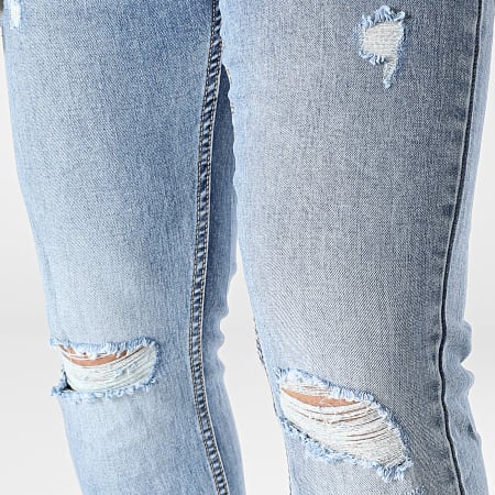 Frilivin - Jeans slim con lavaggio blu
