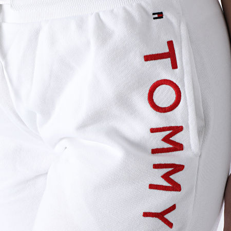 Tommy Hilfiger - Pantalon Jogging Femme 2834 Blanc